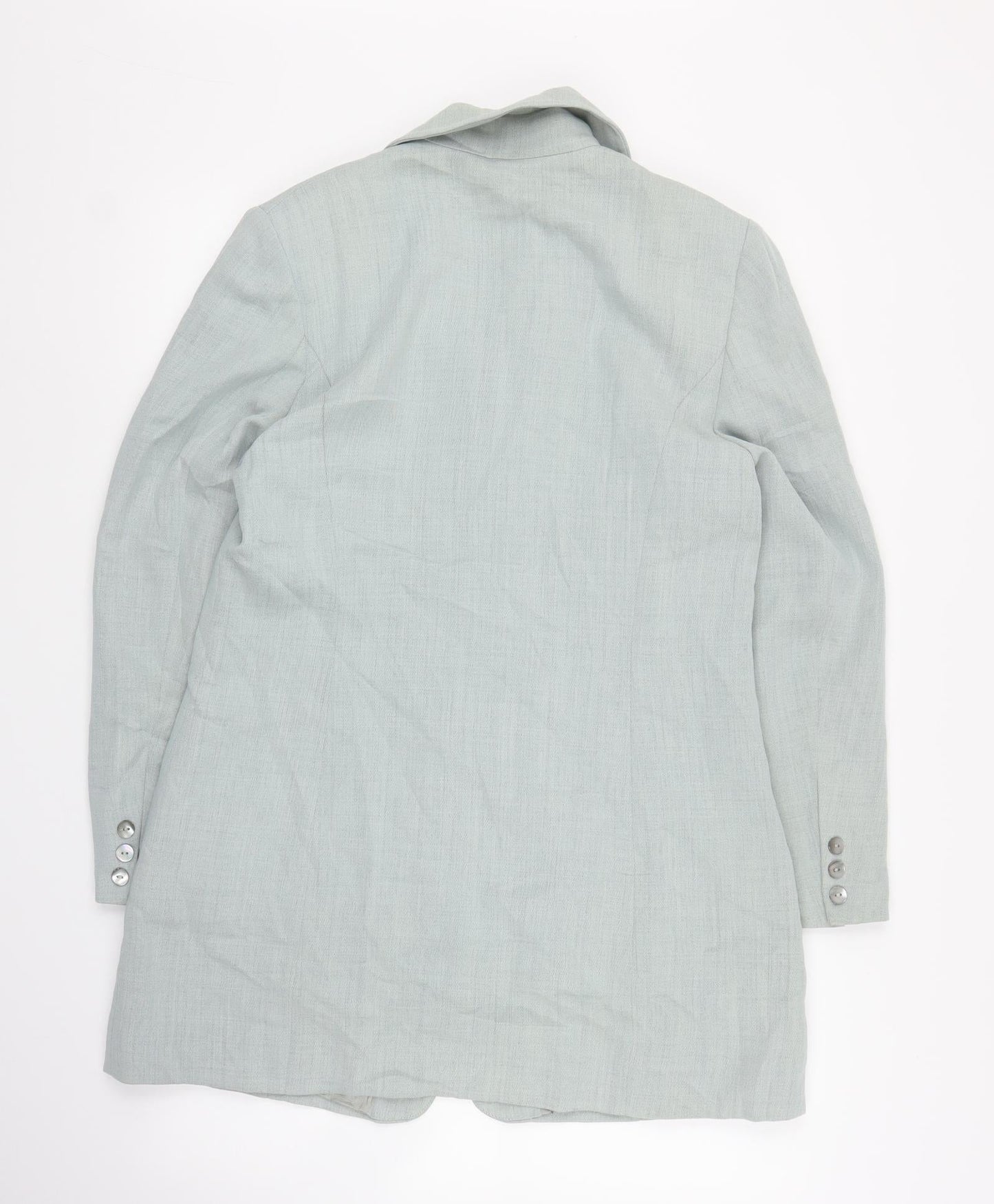 M&S Womens Green   Jacket Blazer Size 12