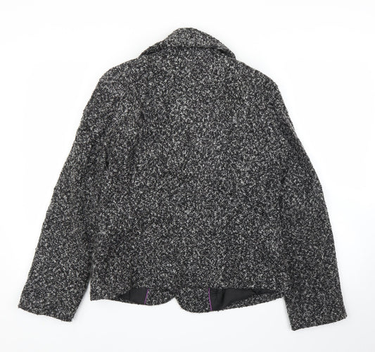M&S Womens Grey   Jacket Coatigan Size 14