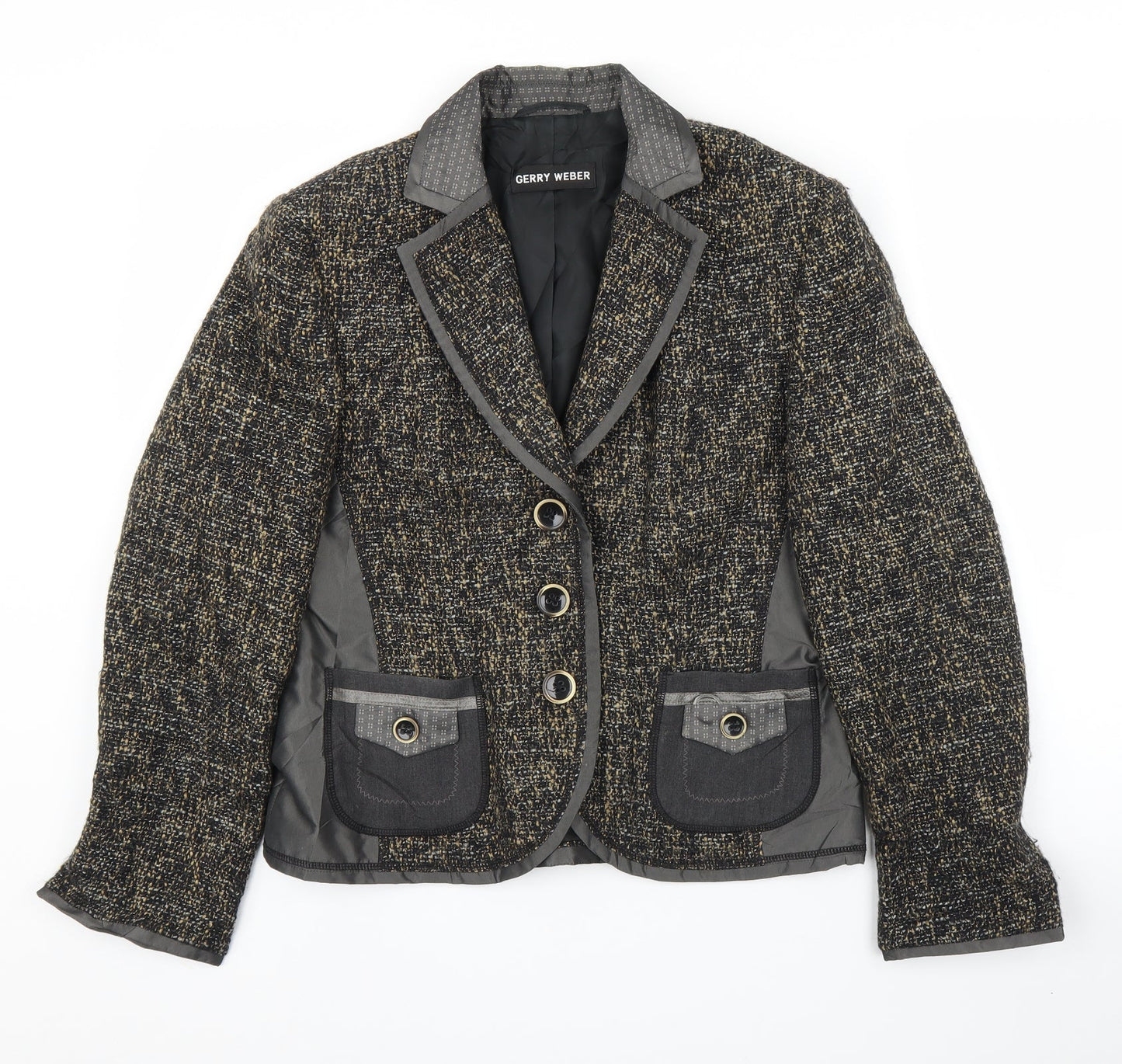 Gerry Weber Womens Brown   Cardigan Jumper Size 12  - Jacket