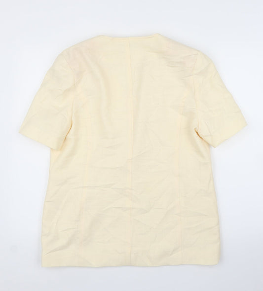 Classics Womens Ivory   Basic Blouse Size 16
