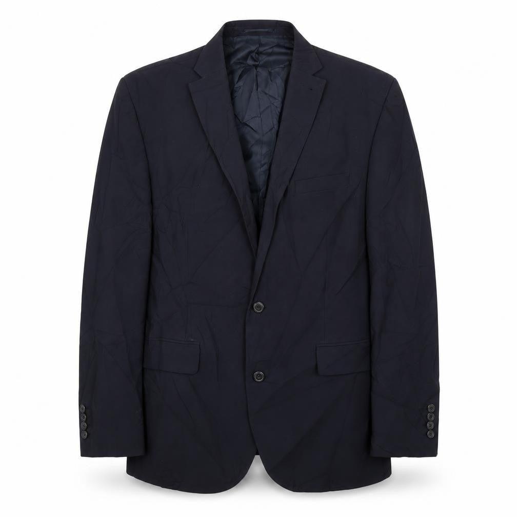 Mens 42 Chest Regular Fellini Blue Two-Button