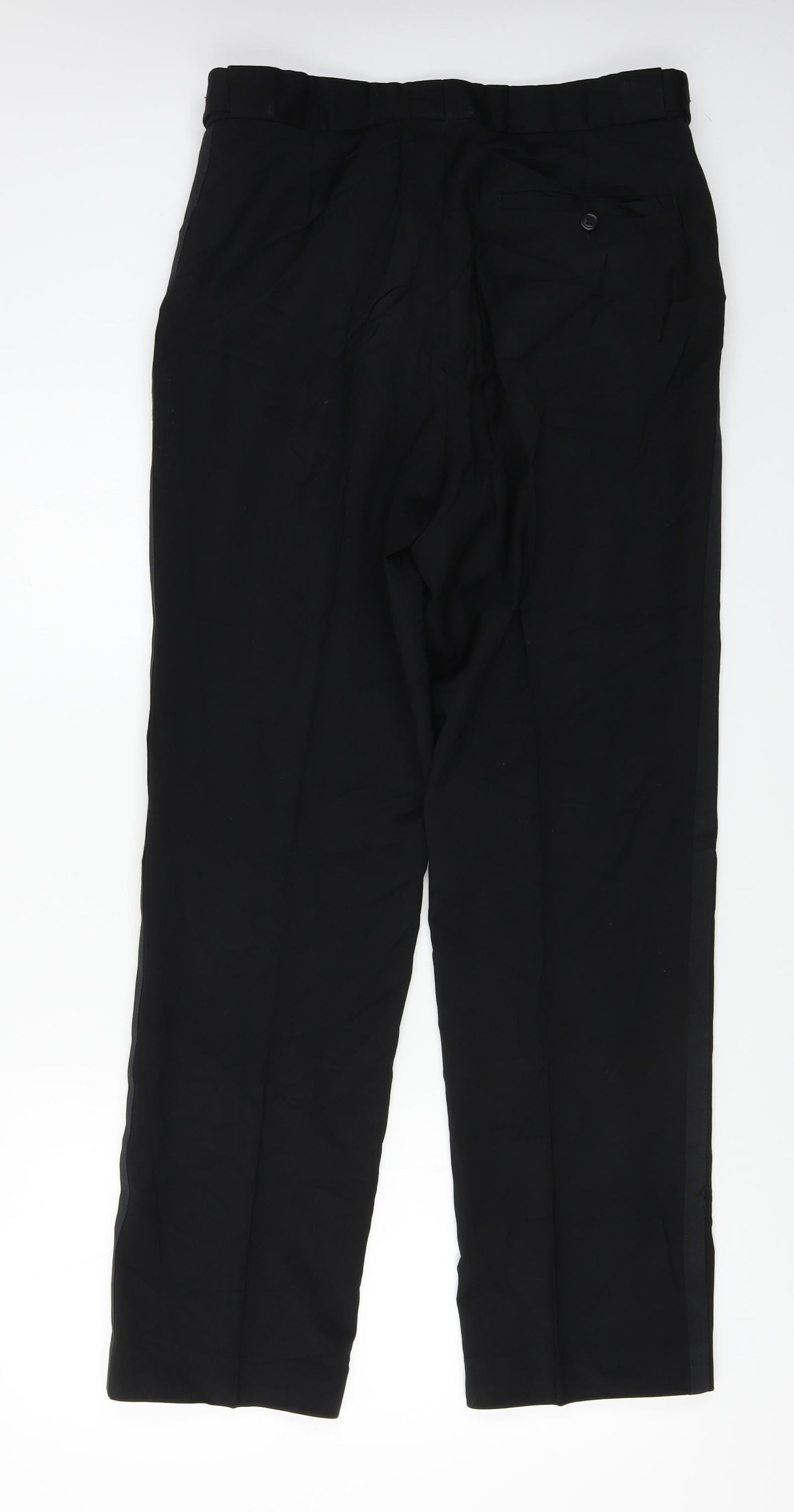 Preworn  Mens Black   Trousers  Size 32 in L26 in