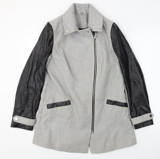 Select  Womens Grey   Jacket Coat Size 12