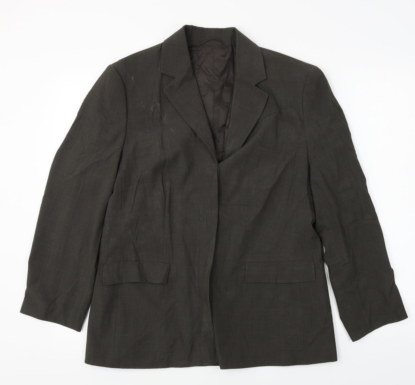 Yarell  Womens Green   Jacket Blazer Size 12