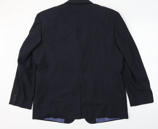 Preworn  Mens Blue   Jacket Blazer Size 44