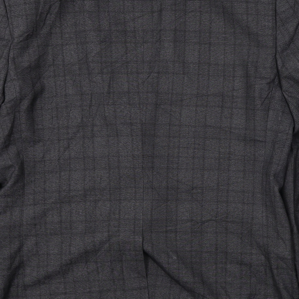 Fellini  Mens Grey Check  Jacket Blazer Size 40