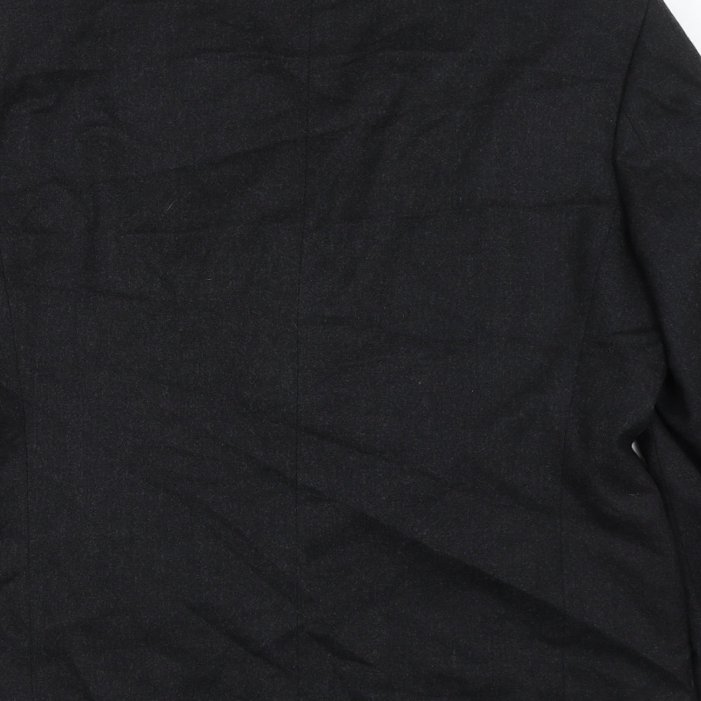 C&A Mens Black   Jacket Suit Jacket Size 42