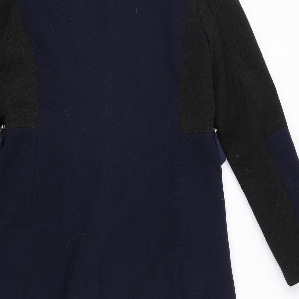 NEXT Womens Blue   Trench Coat Coat Size 4