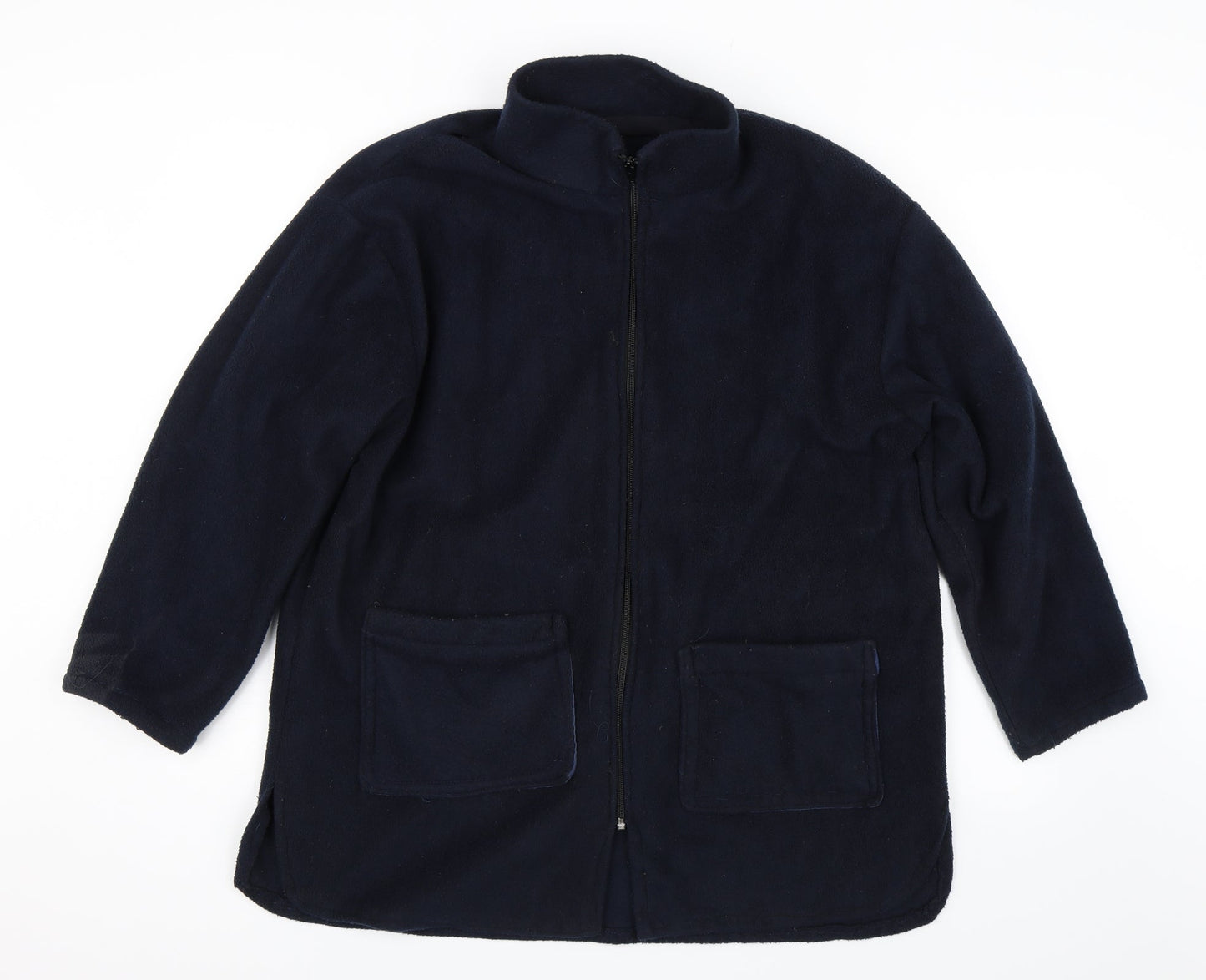 Preworn Mens Blue   Full Zip Sweatshirt Size XL
