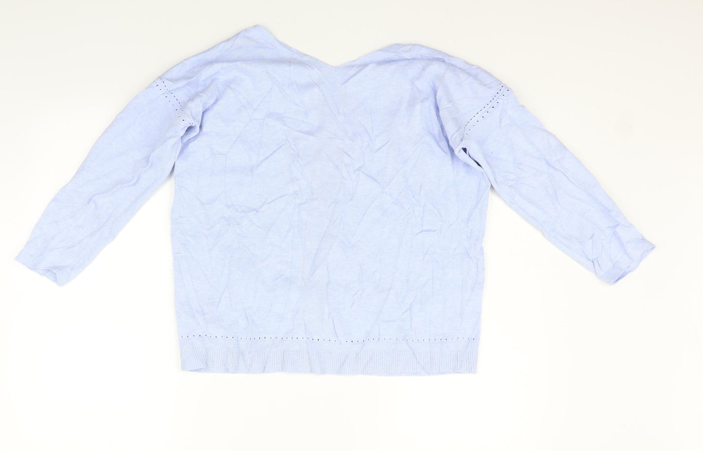 Preworn Womens Blue   Cardigan Jumper Size 8