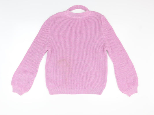 CAPSULE  Womens Purple   Pullover Jumper Size 10