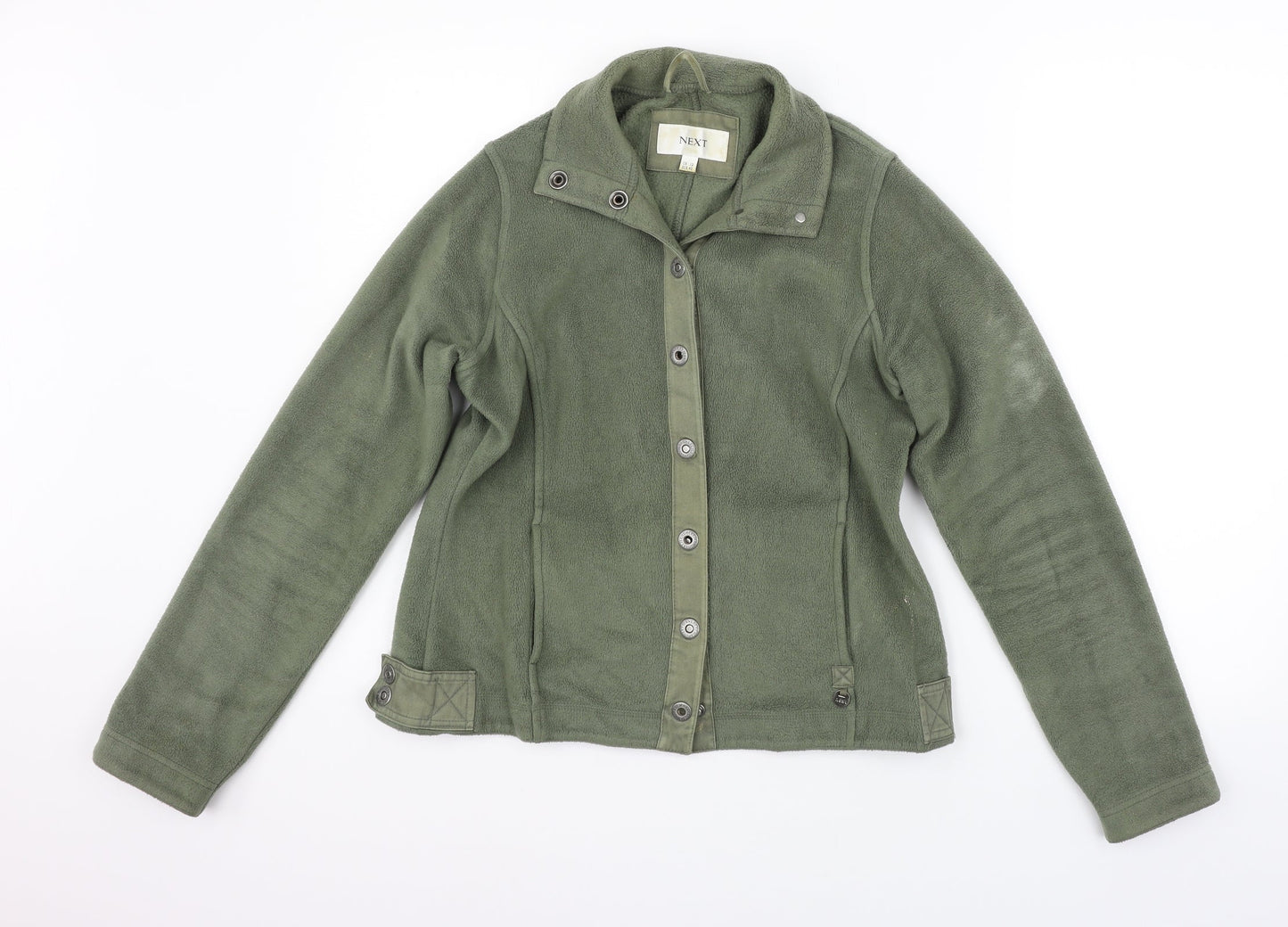 NEXT Womens Green   Jacket Coat Size 12  - washable marks
