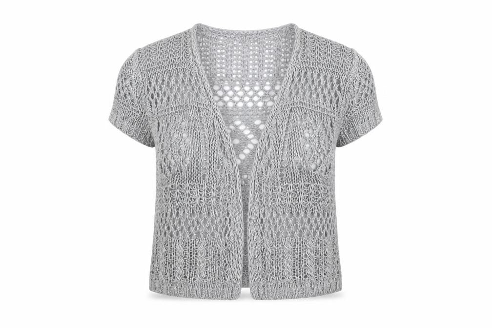 Per Una Womens Grey   Cardigan Jumper Size 12