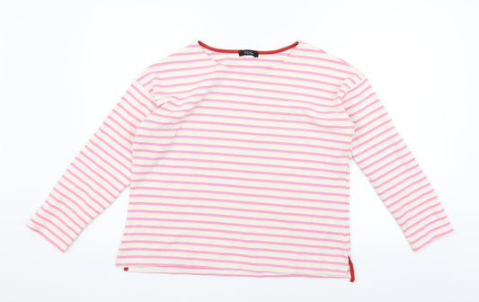 BDG Womens Pink Striped  Pullover Jumper Size L