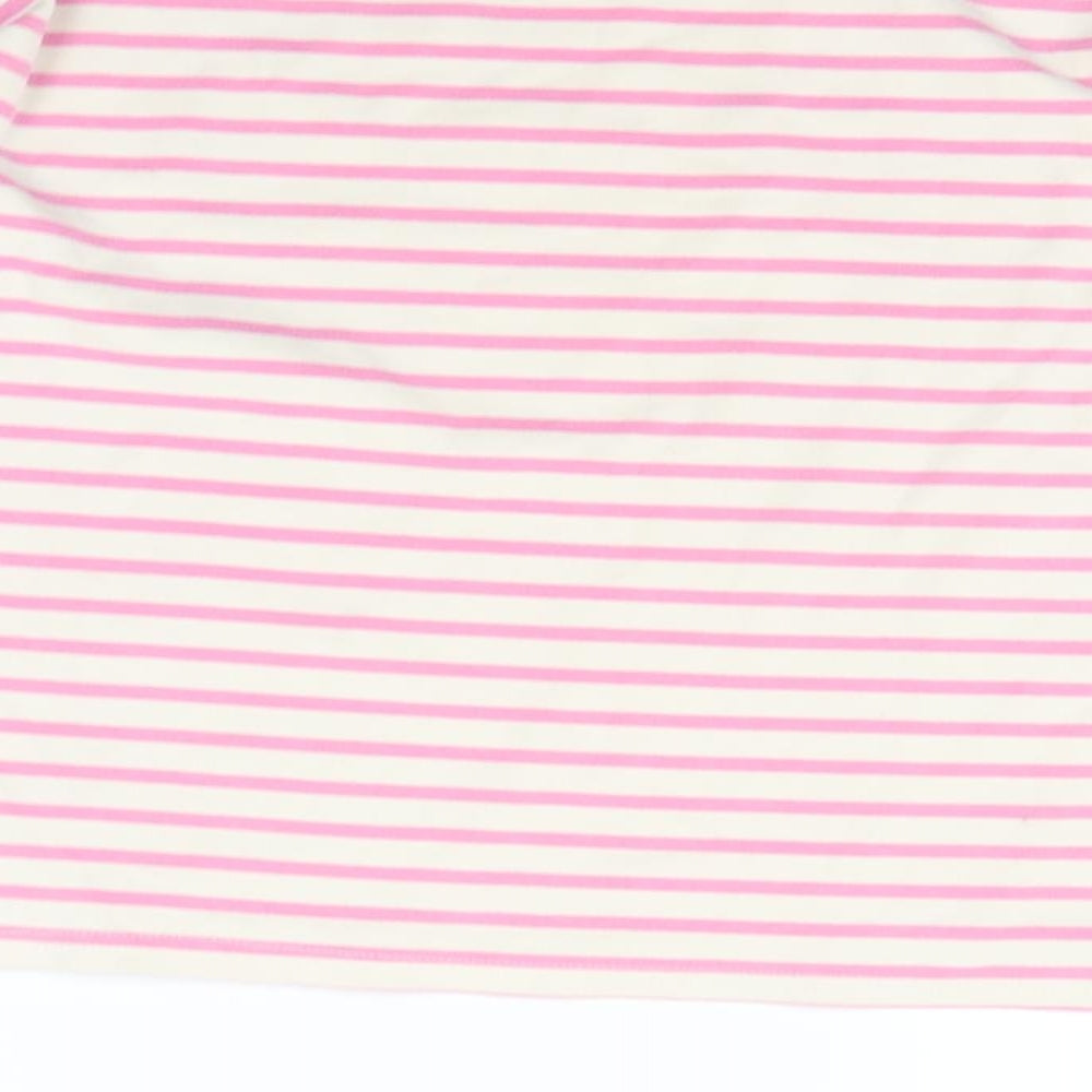 BDG Womens Pink Striped  Pullover Jumper Size L