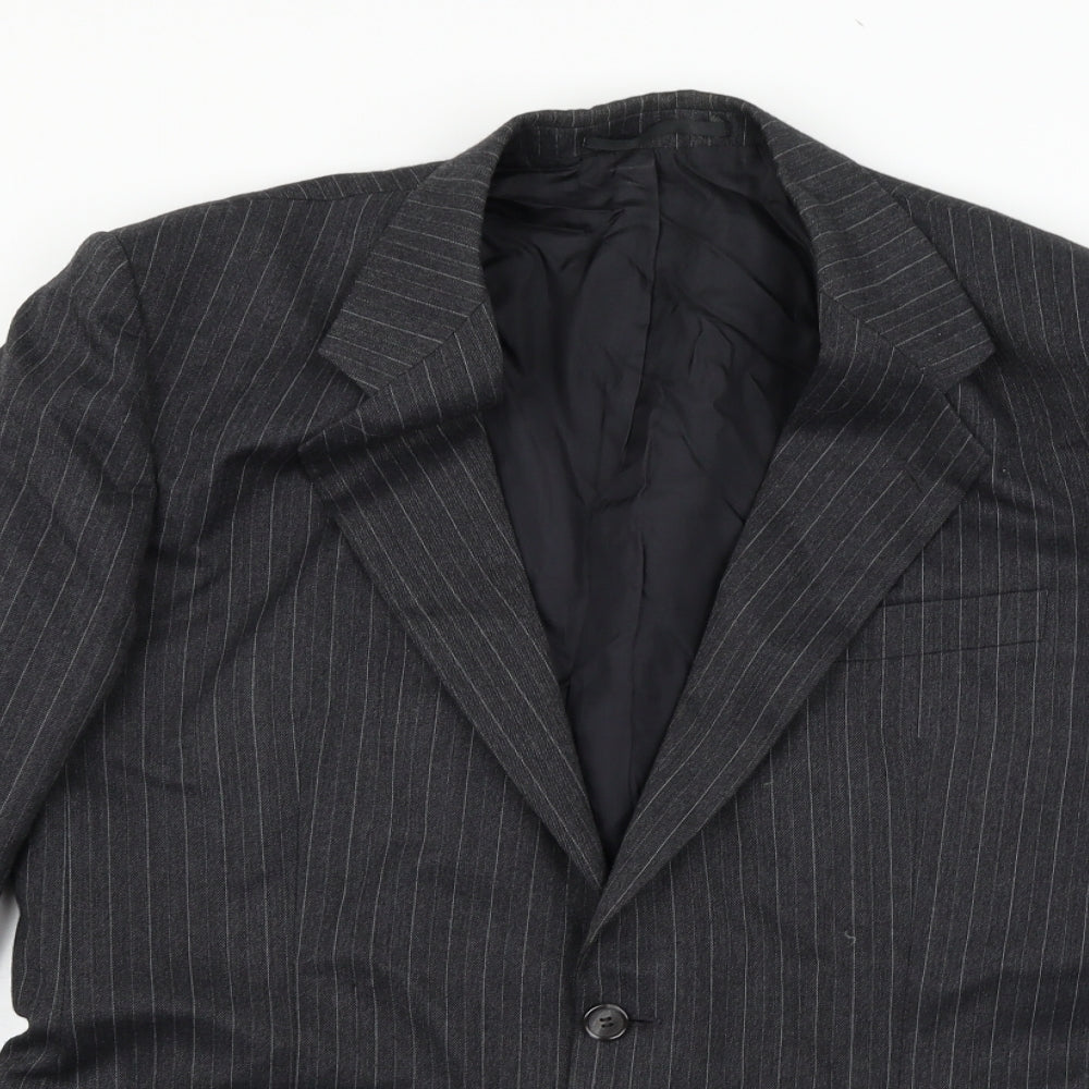 ST MICHAEL Mens Grey   Jacket Blazer Size S