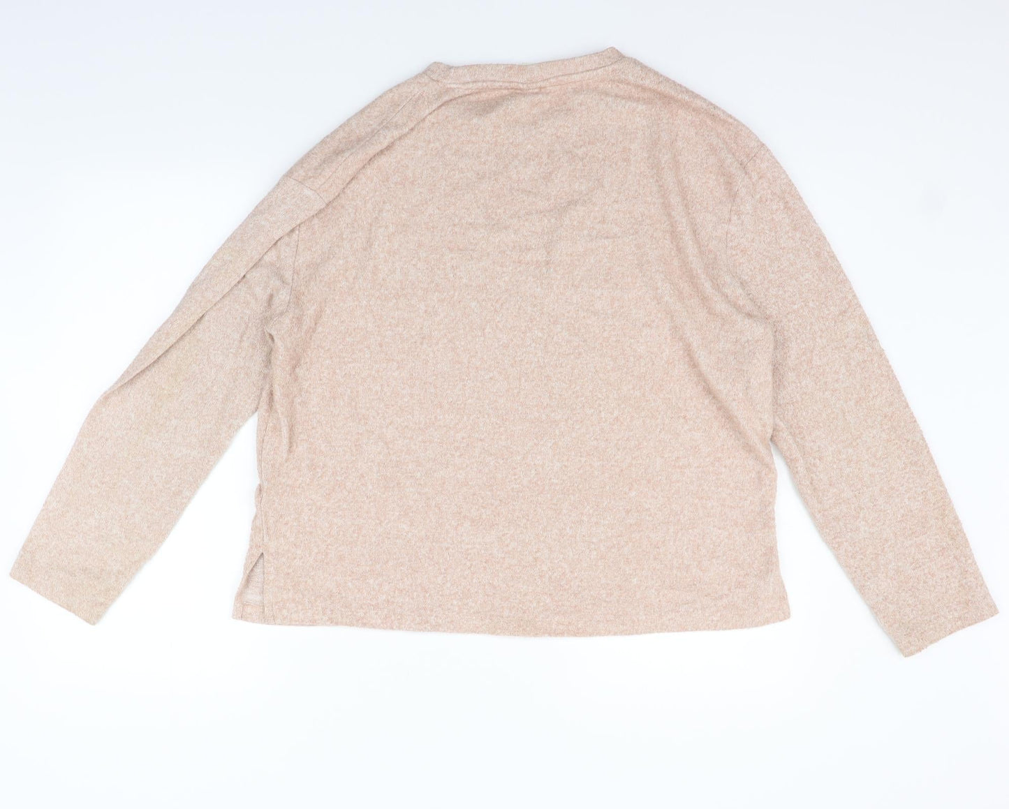 H&M Womens Beige   Pullover Jumper Size M