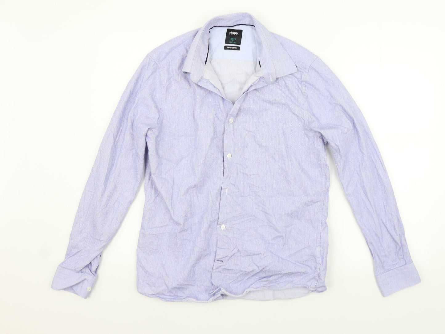 Burton Mens Blue    Button-Up Size M