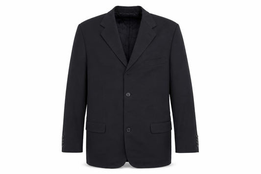 David Moss Mens Black   Jacket Coat Size L