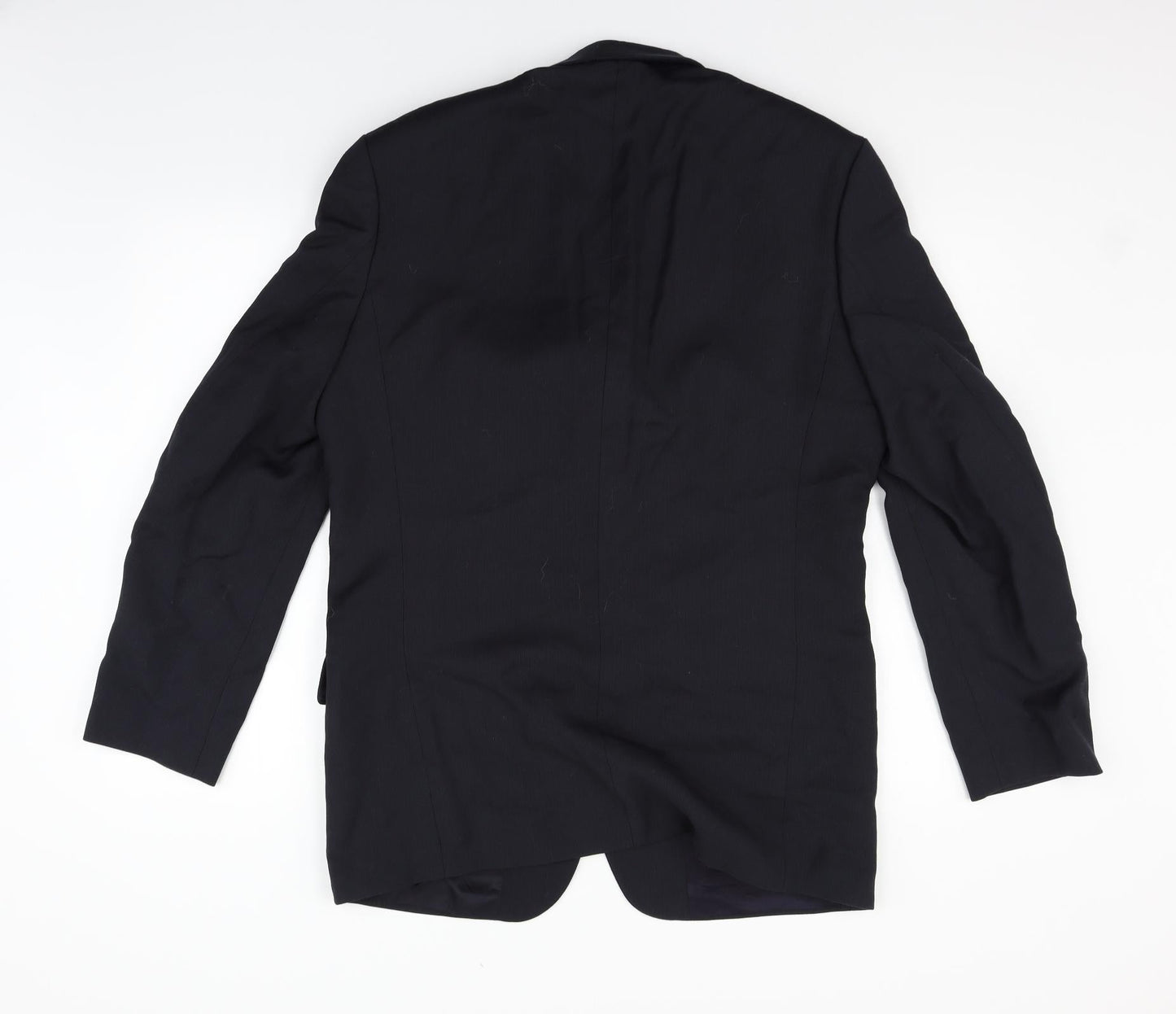 David Moss Mens Black   Jacket Coat Size L