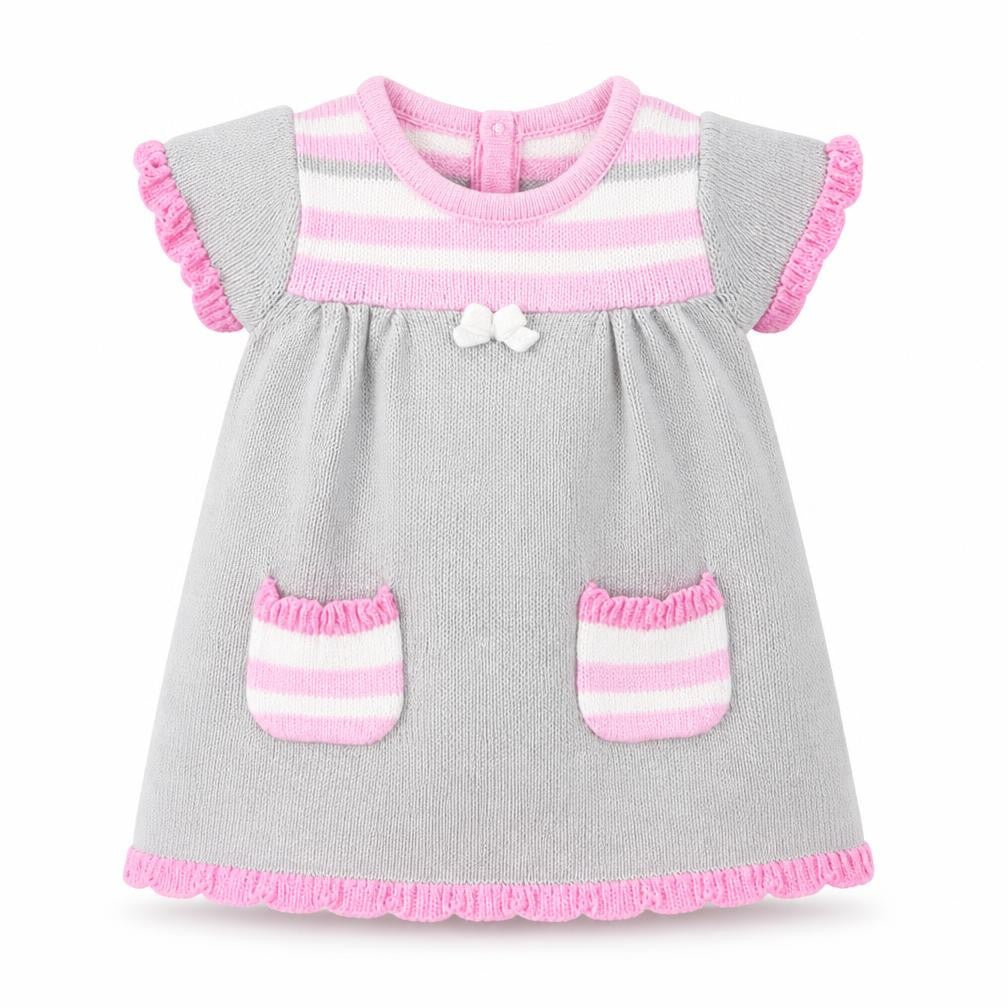 Gymboree Girls Grey   Shift  Size 0-3 Months