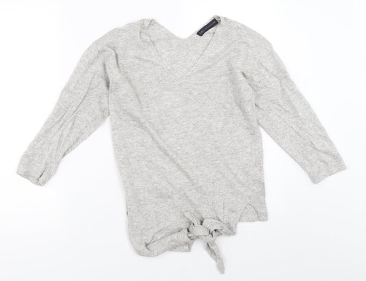Marks and Spencer Womens Grey   Pullover Jumper Size 8