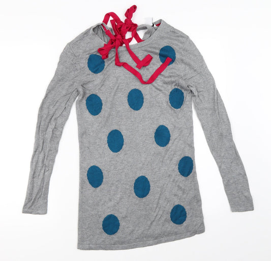 mamas & papas Womens Grey   Pullover Jumper Size 12