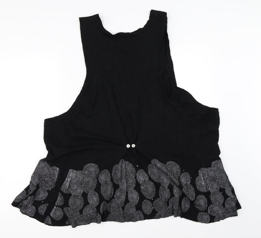 Sweewe Womens Black   Pullover Jumper Size M