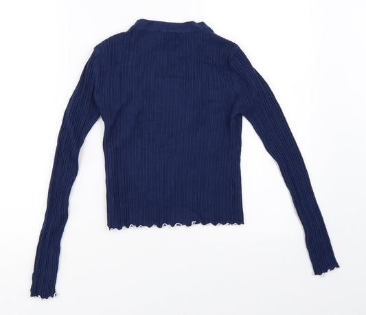 FOREVER 21 Womens Blue   Pullover Jumper Size XS