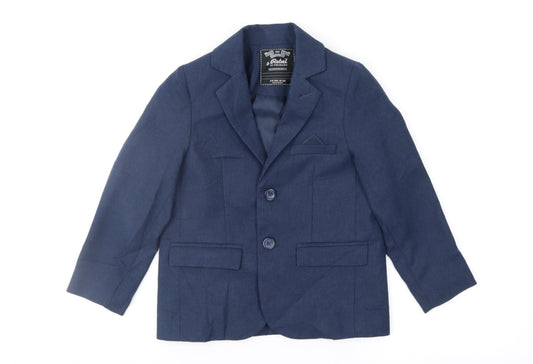 Rebel Boys Blue   Jacket  Size 5-6 Years