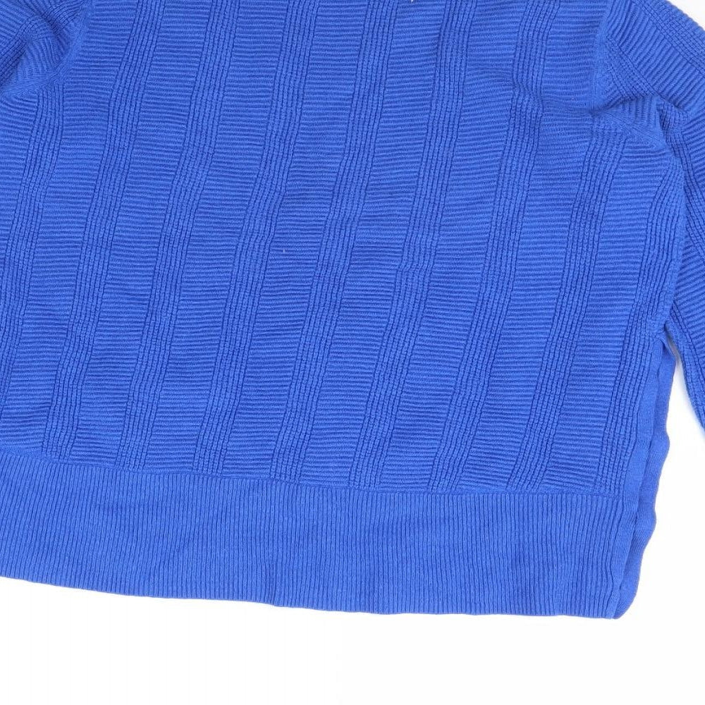 m&s Womens Blue   Pullover Jumper Size 14