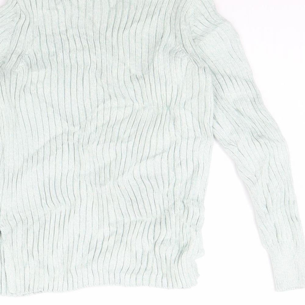 m&s Womens Green   Pullover Jumper Size 10