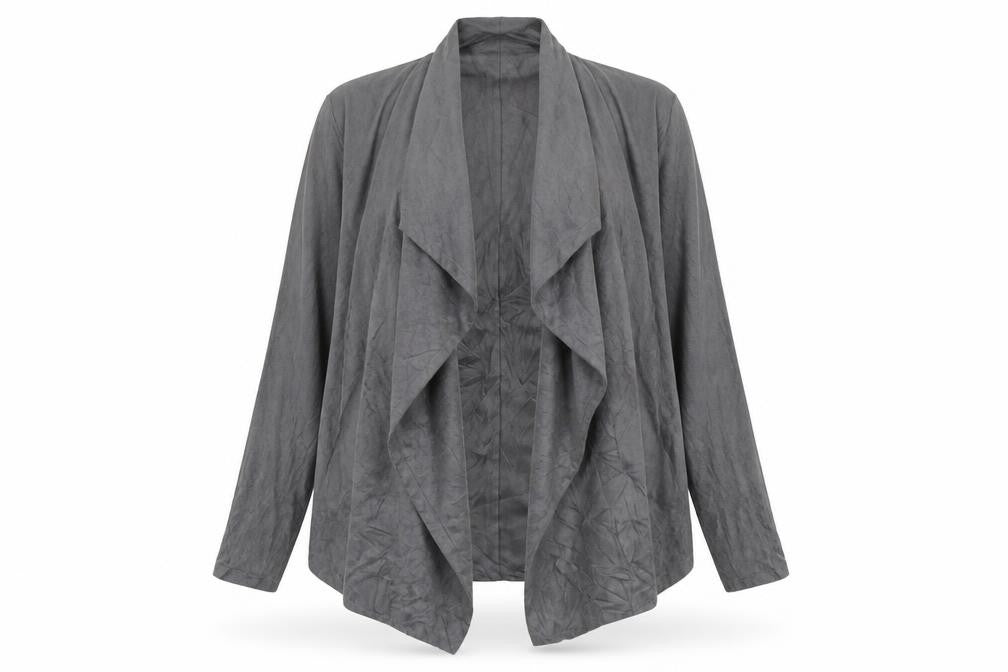 Lily White Womens Grey   Jacket  Size M