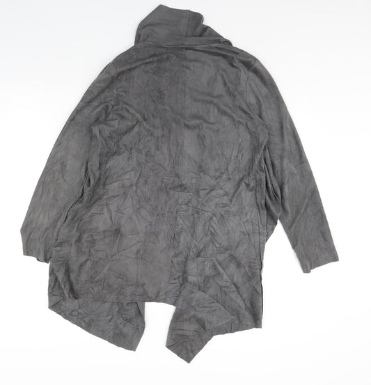 Lily White Womens Grey   Jacket  Size M