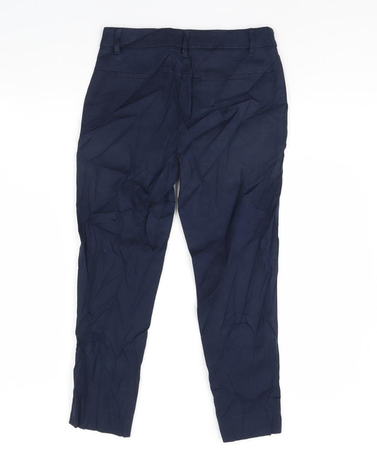 NEXT Womens Blue   Trousers  Size 6 L28 in