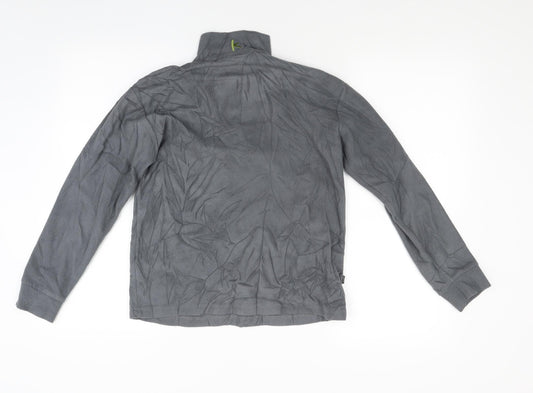 Mountain Life Boys Grey  Fleece Jacket Coat Size 11-12 Years