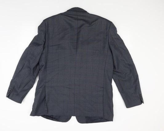 James Barry Mens Blue   Jacket Blazer Size 44