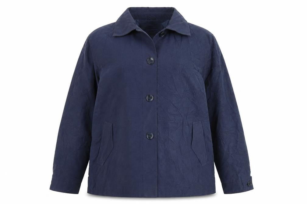 Charlotte James Womens Blue   Jacket Coat Size 18