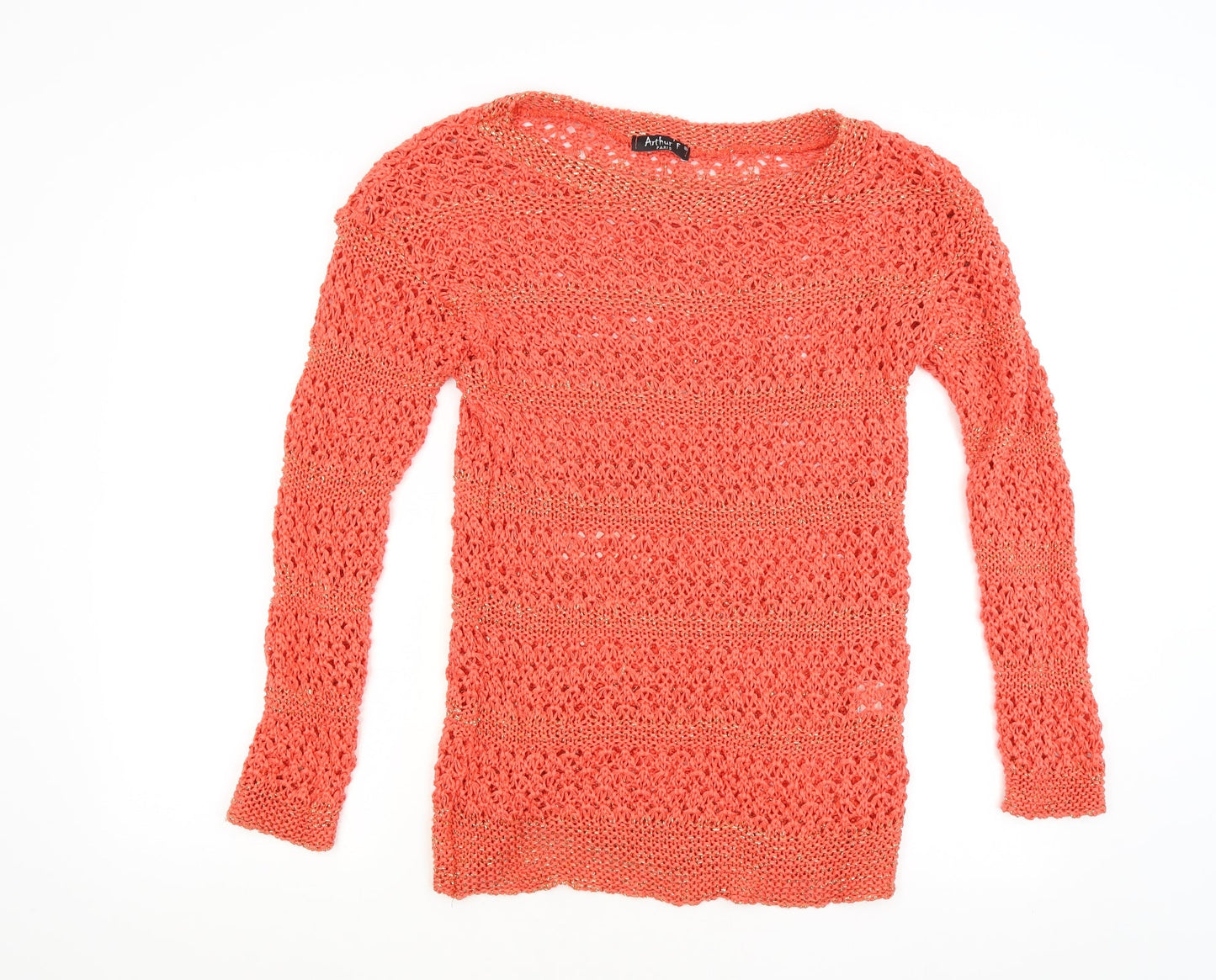 Arthur Womens Red   Tunic Jumper Size M