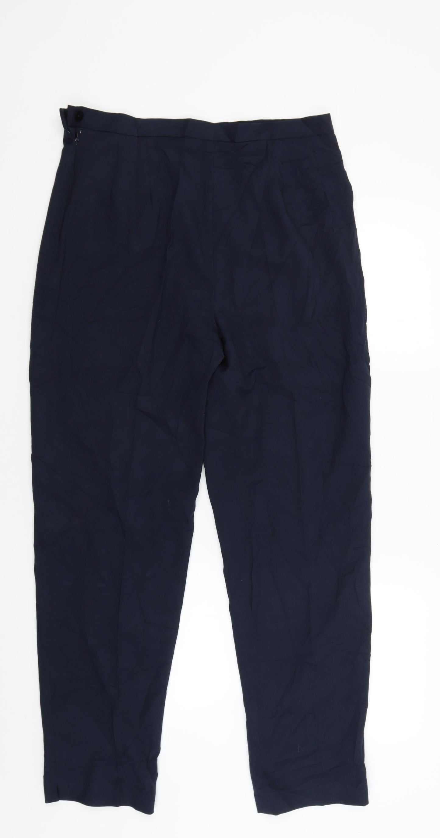 Sarah Hamilton Womens Blue   Trousers  Size 16 L29 in