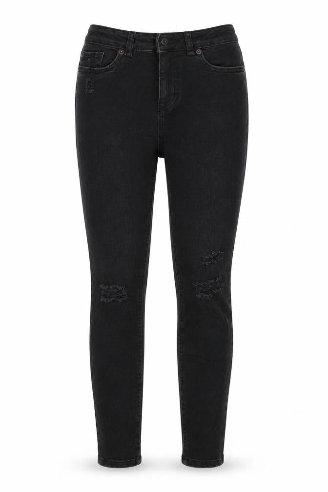 New Look Womens Black  Denim Skinny Jeans Size 8 L27 in