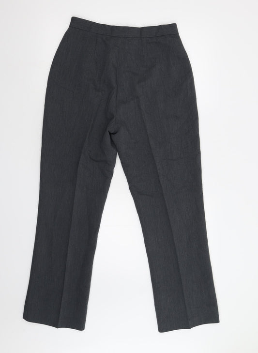 Dunnes Womens Grey   Trousers  Size 14 L28 in