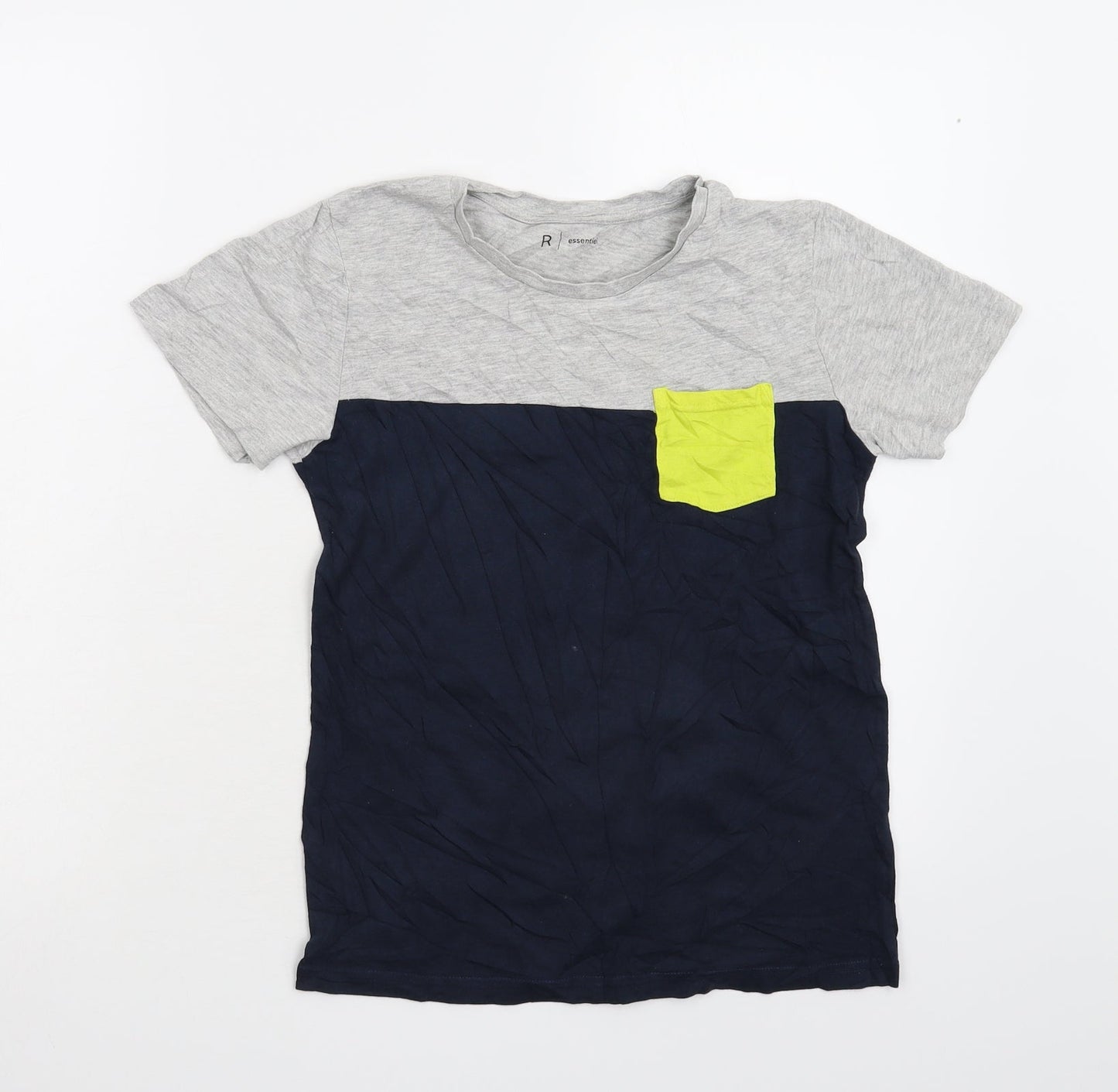 La Redoute Boys Multicoloured Colourblock  Basic T-Shirt Size 12 Years