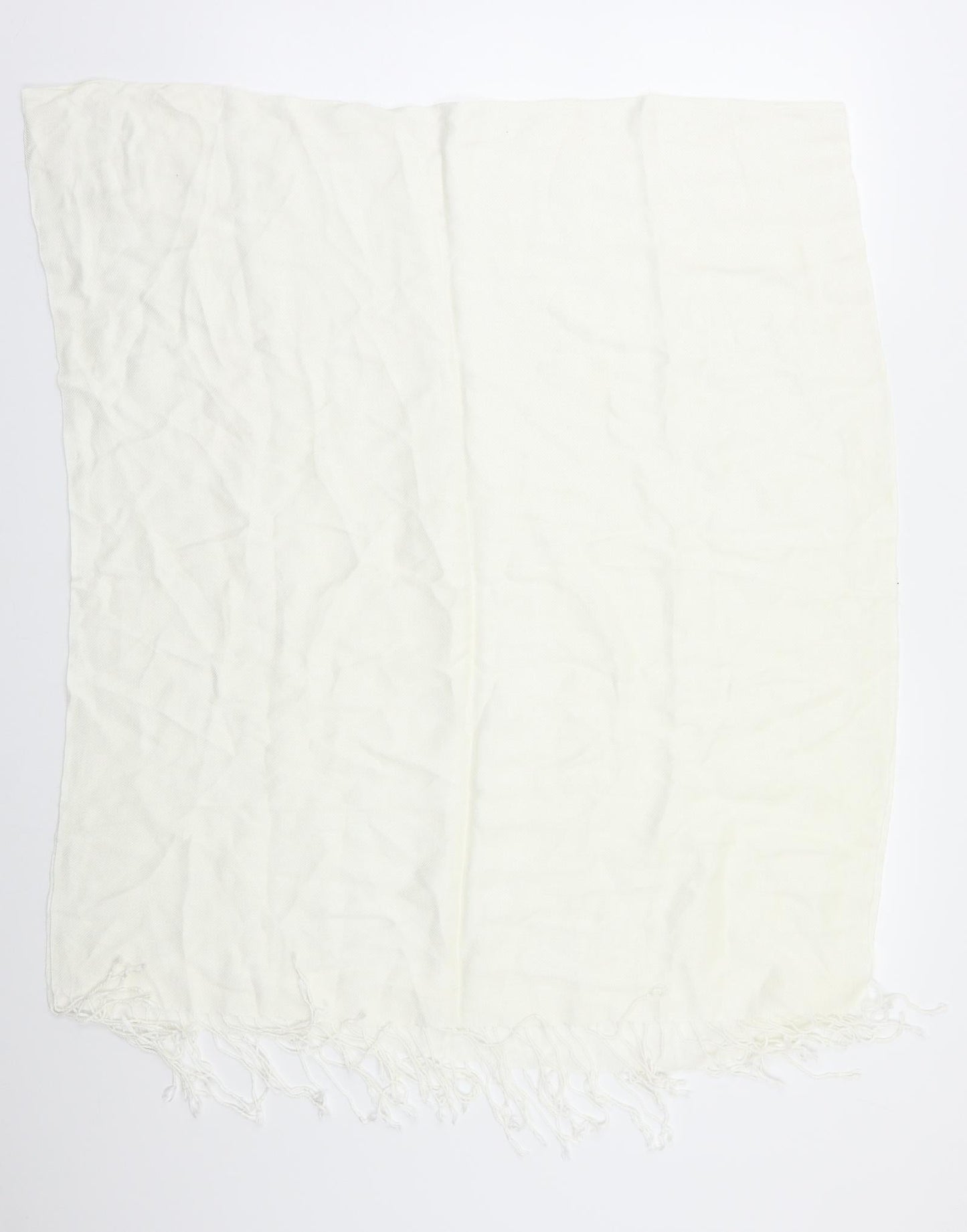 Preworn Womens White    Shawl/Wrap