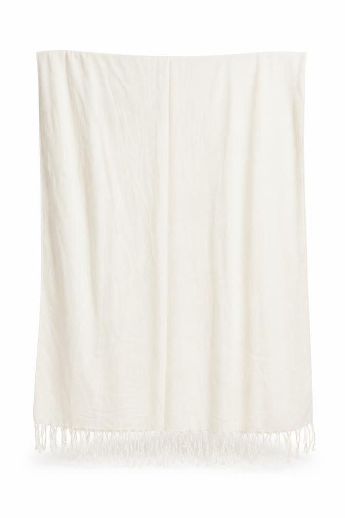 Preworn Womens White    Shawl/Wrap