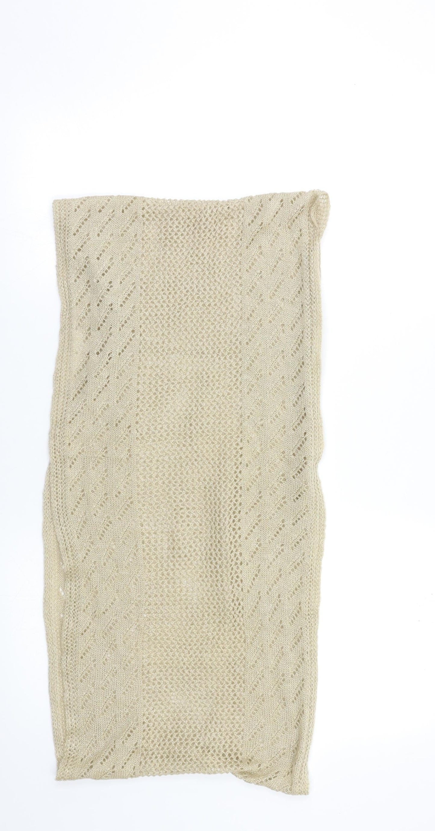 Preworn Womens Beige    Scarf