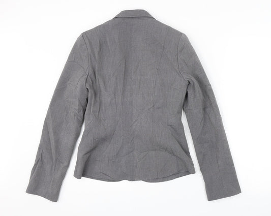 Debenhams Womens Grey   Jacket Blazer Size 10