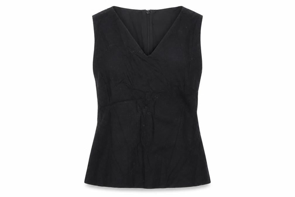 Marks & Spencer Womens Black   Basic Blouse Size 8
