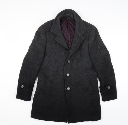 Heilan Home Womens Grey   Pea Coat Jacket Size 48
