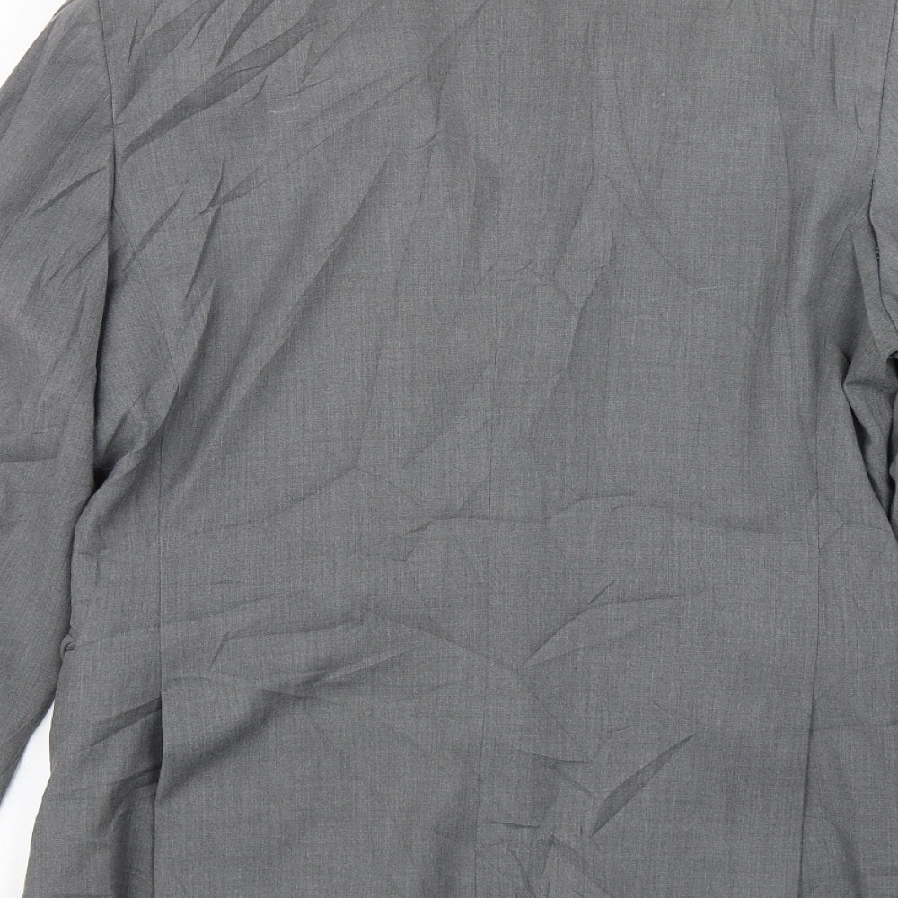 Topshop Mens Grey   Jacket Blazer Size 38